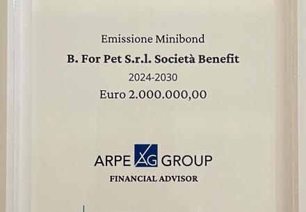 B. For Pet, specialista del riciclo di vaschette in PET, emette minibond da 2 mln euro nell’ambito del nuovo programma Basket Bond FGPMI di Unicredit e MCC