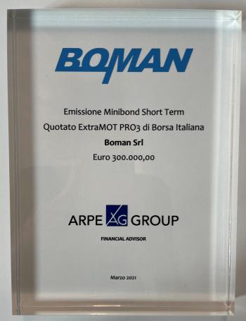 Emissione Minibond da 300.000,00 Euro